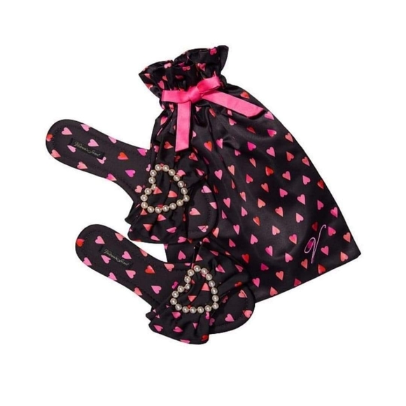 Victoria secret Satin Embellished sandal size Large NWT - Picture 1 of 8